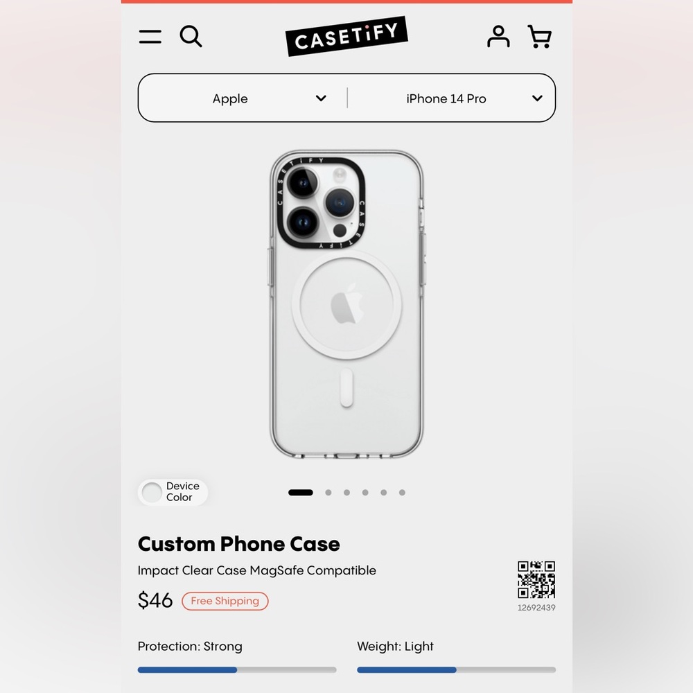 Clear Magsafe Phone Case